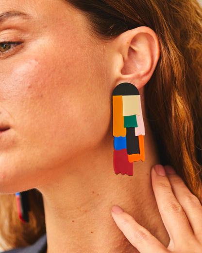 Patchwork Earrings