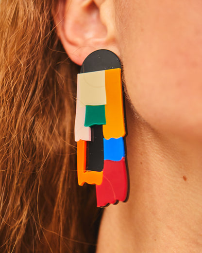 Patchwork Earrings